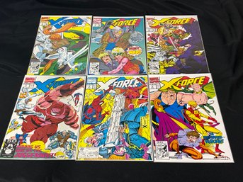 X-force Comic Book Lot #3-7, 14