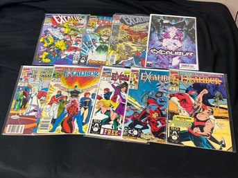 Excalibur Comic Book Lot