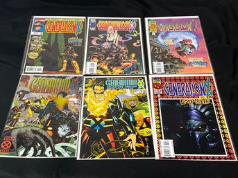 Generation X Comic Books Including #1 Foil Cover