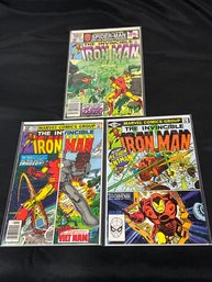 Iron Man #144, 151 & 153 Comic Books