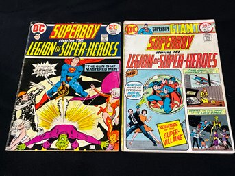 Superboy Starring Legion Of Super-heroes 199 & 208