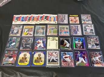 Mixed Baseball Lot With Some Stars, Inserts, Refractor And More