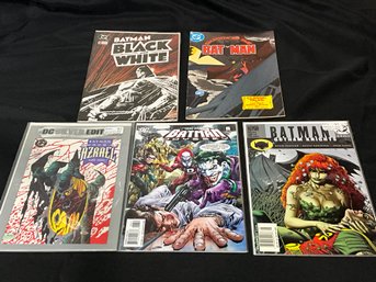 Batman Related Comic Book Lot