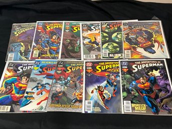 The Adventures Of Superman Comic Book Lot