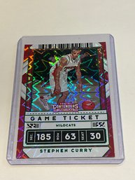 Stephen Curry 2020 Contenders Draft Picks Variation Explosion