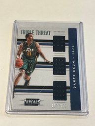 Dante Exum 2015-16 Threads Triple Threat Jersey /199