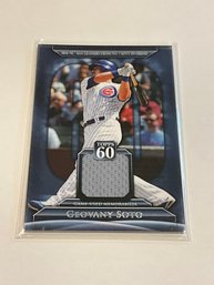 Giovany Soto 2011 Topps 60 Game-used Jersey Card