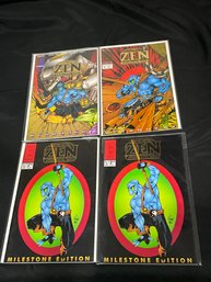 Zen Intergalactic Ninja Comic Books #2 (x2), 3 & 4