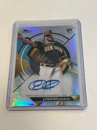 Eguy Rosario 2023 Topps Finest Rookie Autograph