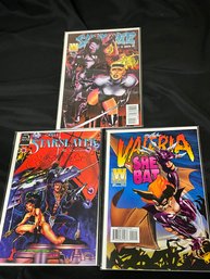 Valeria The She Bat, Star Slayer And Samuree Comics