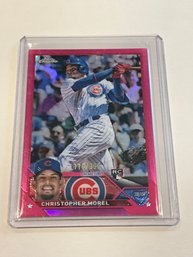 Christopher Morel 2023 Topps Chrome Magenta Refractor Rookie /399