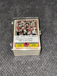 1981 Fleer Football Team Action Set
