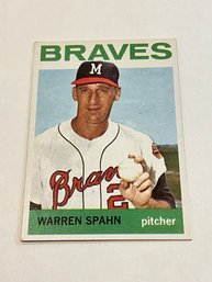 1964 Topps Warren Spahn