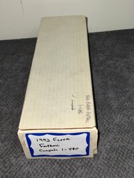 1992 Fleer Football Complete Set