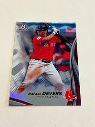 Rafael Devers 2017 Bowman Platinum Top Prospect Rookie