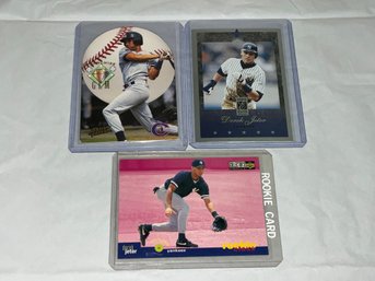 Derek Jeter 3 Card Lot