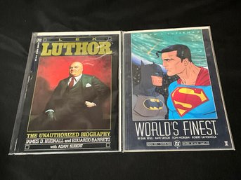 Lex Luthor The Unauthorized Biography And Batman Vs Superman Worlds Finest Comics