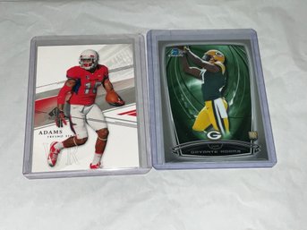 Davante Adams 2014 SP Authentic & Bowman Chrome Rookie Cards