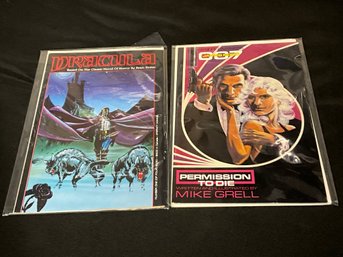 Dracula And James Bond 007 Permission To Die Comics