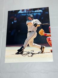 Jeff Bagwell Autographed 8x10