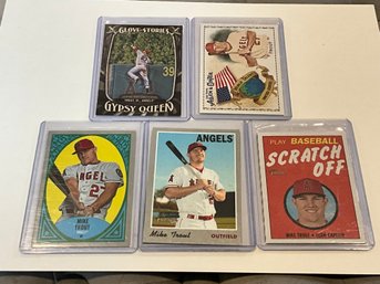 Mike Trout Insert Card Lot