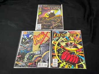 Punx #1, Destroyer #0 & The Outcast Special