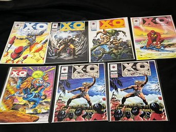 X-O Manowar Comic Book Lot Including Yearbook #1
