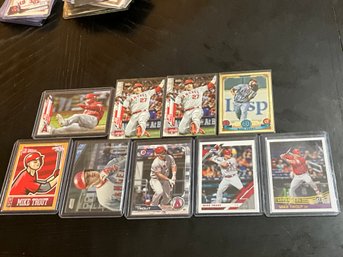 Mike Trout Baseball Card Lot