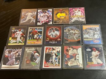 Albert Pujols Lot With Rare, Parallel And Insert Cards