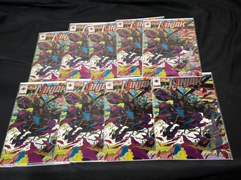 9 Copies Of Ninjak #1 Comic Book