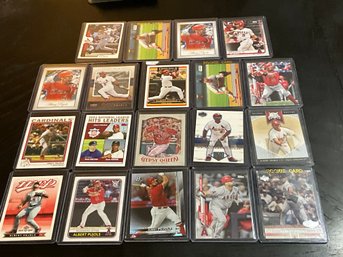 Albert Pujols Baseball Card Lot