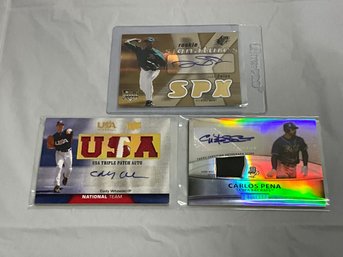 Autograph, Jersey & #d Card Baseball Lot