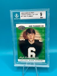 Jake Plummer 2000 Donruss Preferred Graded Series /1125 BGS  9