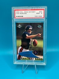 Cade McNown 1999 Collectors Edge Odyssey Rookie Graded PSA 9