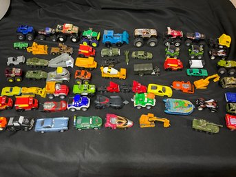 Group Of Toy Cars, Die-cast, Disney, Monster Trucks