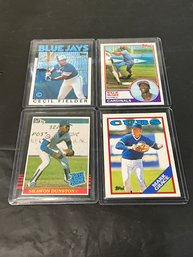 Rookie Cards Of Fielder, McGee, Dunston And Grace