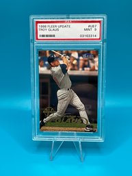 Troy Glaus 1998 Fleer Update Rookie Graded PSA 9