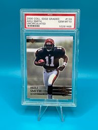 Akili Smith 2000 Collectors Edge Uncirculated Rookie /5000 Graded PSA 10