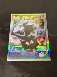 Hank Aaron 1991 Upper Deck Heroes Hologram