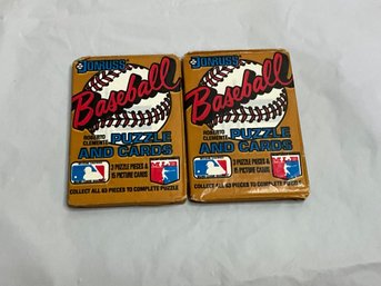 2 Packs Of 1987 Donruss Baseball