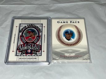 Nomar Garciaparra Commemorative All-star Patch & Game Face Cards