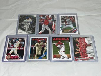 Shohei Ohtani 7 Card Lot