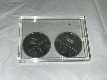 2 Michael Jordan Upper Deck Coins Michael Returns & 23