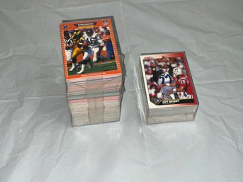 2 Things Of Football Cards In Plastic