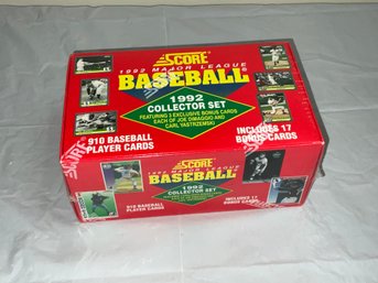 1992 Score Baseball Sealed Collector Set