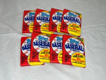 8 Packs Of 1988 Topps Baseball