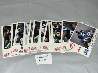 1988 Detroit Lions Oscar Meyer Card Set