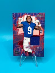 Malik Nabers 2024 Absolute Rookie Force Jersey Card