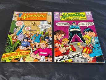 Adventure Comics 375 (1968) & 394 (1970)