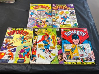 Superboy Giant Issues Years 1964, 1967, 1968, 1969 And 1970